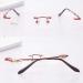 Begisa Metal Glasses Pads - Replacement Iron Arm in Red Gold | Glasses Repair Parts - 1 Pair International Shipping - Buy Online on GoSupps.com
