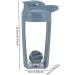 Bouteille shaker de 650 ml avec boule m langeuse id ale pour les boissons prot in es la salle de sport les cours fitness et activit s plein air. Facile transporter. Gobelet - Buy Online on GoSupps.com