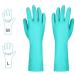 Buy Eygood Rinse Gloves - Latex-Free Waterproof Reusable Cleaning Gloves with Cotton Lining (2 Pairs) for Kitchen & Household Use - Buy Online on GoSupps.com