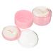 GLSTOY 2pcs Boxes Body Powder Puff Box Baby Powders Body Powder Container for Loose Powder Baby Powder Puff Powder Puff and Container Pink Child Synthetic Sponge Body Compact