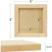 LotFancy Cradled Wood Panels 8x8 - 6 Pack for DIY Painting Craft | Square Wooden Canvas Boards - 9 Primed Canvases, 1 Tape Roll - Buy Online on GoSupps.com