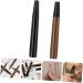 BELLIFFY 2pcs Beard Pencil Brow Pencil Waterproof Eyebrow Pen Microblading Pencil for Eyebrows Plastic - Buy Online on GoSupps.com