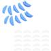 Jeenuuder 20 Pairs Eyelash Lift Silicone Pads Set Eye Lash Extension Lift Perming Kit Tool Curl Pads(Blue) - Buy Online on GoSupps.com
