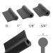 14pcs Contour and Angle Sanding Grip Pack Rubber Polishing Pad Flexible Contour Convex Concave Sanding Block for Grinding Polishing of Automobiles Wood Products  - Buy Online on GoSupps.com