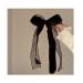 2pcs Black Velvet Bow Hair Clips for Women and Girls - Stylish Hair Accessories - Buy Online on GoSupps.com