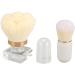 Small Powder Brush Transparent Handle Powder Brush Ergonomic Handle Capsule-shaped Brush Prevents Redness - Buy Online on GoSupps.com