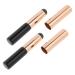 MAGICLULU Round Head Silicone Lip Brush Lip Masks Applicator Eyeshadow Brush Lip Applicator Brush Lip Gloss Applicator Lip Balm Applicator Women Makeup Tools Metal Miss Sponge With Cover