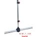 Brocraft Boat Rail Mount Flag Pole - No Drilling Required | Fits 7/8 to 1-1/4 Round Rails - Buy Online on GoSupps.com