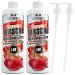 C.P. Sports Sugar-Free Beverage Syrup - Cherry Vitamin Drink Concentrate (2 Liter + 2 Pump Dispenser) - Ideal for Sports & Hydration - Buy Online on GoSupps.com