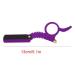 Vintage Classic Barber Straight Edge Shaver - Easy Blade Replacement Ideal for Salons & Hair Enthusiasts (Purple) - Buy Online on GoSupps.com