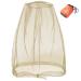 Cinvo Head Net Mesh Bug Net Face Netting Updated Bigger Size for Mosquitoes Bugs No See Ums Insects Gnats Midges from Outdoor Spacious Net Room Works Over Most Hats Comes with Free Stock Pouch- Khaki