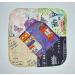Set of 5 A Day In Paris Printed Flannel 12x12 Inches - 1 Ply - Buy Online on GoSupps.com