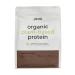 plenti Organic Plant-Based Protein Powder: Dark Chocolate - 20g Pea Protein + Probiotics Digestive Enzymes & Omega 3-6 Gut Friendly Sugar Free 27 Servings (2 lbs)