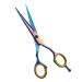 Hairdressing Scissors - Multicolor Hair Scissors Stainless Steel Barber Scissors and Razor Blade Hairdressers Scissors UK for Salons Barbers Women