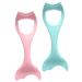 PLAFOPE 2pcs Mascara Brush Tools Eyeshadow Applicator Guard Lash Aid Makeup Tool Multifunction Eyebrow Card
