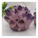 1pcs Natural Amethyst Cluster raw Stones geode Reiki Quartz Crystal Minerals Gemstone Remove Negative Home Collections (Size : 600-700g)