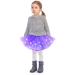 Light Up LED Girl Tutu Skirt - Purple | Ages 2-8 | Fluffy Ballet Costume - Buy Online on GoSupps.com