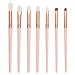 Premium Eye Shadow Brush Set | Portable Eye Makeup Brushes for Beginners | Halo Dye & Single Brushes - Buy Online on GoSupps.com