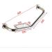 Bathroom Grab Bar Safety Support Rail Non-slip Grab Bar Bathroom Safety Anti-Static Anti- Grab Bar 135 Bathroom Handle with Hollowe - Buy Online on GoSupps.com