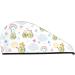 Super Absorbent Green Blue Avocado Microfiber Hair Towel Wrap | Coral Velvet Quick Dry Hair Cap for Long Curly & Thick Hair - Ideal for Women - Buy Online on GoSupps.com