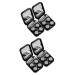Solust 4 sentences Colored contact lens container lens holder case for contact lenses lens container case cute holder accompanying box glasses frame travel care box plastic as shown