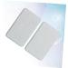 Ciieeo 2pcs Silicone Soap Holder Diatomite Soap Pad Soap Silicone Pad Soap Dishes for Bathroom Soap Holder for Shower Rectangle - Buy Online on GoSupps.com