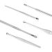 5Pcs Stainless Steel Earwax Remover Tool Set | Easy-to-Use Ear Cleaning Kit for Home | Portable Ear Spoon Cleaner for Ear Canal - Buy Online on GoSupps.com