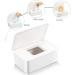 Premium White Wet Wiping Box & Tissue Storage Case | Versatile Plastic Baby Wipe & Napkin Holder for Home Organization - Buy Online on GoSupps.com