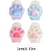 xbiez Mini Claw Clip Hairpin Y2K Headdress with Jelly Kitten Claw Paw Y2K Paw Hairpin Ladies Headwear Hair Styling Tools Blue - Buy Online on GoSupps.com