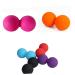 Fomiyes peanut ball massage ball massage balls pilates roll peanut ball massage balls yoga sore muscles pilates equipment antique photo trailer peanuts massage ball roll scroll wheel medium rosy