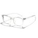Cyxus Glasses Blue Light Filter Glasses Without Prescription Anti Blue Light from Laptops Smartphones Tablets and Other Screens 8183-clear