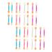 FRCOLOR 120pcs Double Ended Eye Shadow Stick Makeup Girl Makeup Tool Boxed Accessories Woman