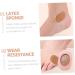 CLISPEED 3 Sheets Toe Protector for Calluses Foot Sticker for Corns Foot Cushion Patches Shoe Accessories for Women Protective Pad Stickers Foot Care for Corns Remover Emulsion Latex Sponge - Buy Online on GoSupps.com