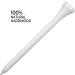 Pride Golf Tee 3-1/4 inch Deluxe 50 Count White Tees - Buy Online on GoSupps.com