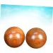 Buy Homsfou 2-St Balls Massage Ball - Natural Texture Deep Foot Massager & Training Ball - Ideal for Fitness & Gym Bamboo Scroll Wheel - Buy Online on GoSupps.com