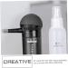 Baluue 2 Pcs Hairdressing Sprayer Black Spray Application Atomizador Nozzle 8.4x5.3cmx2pcs Blackx2pcs - Buy Online on GoSupps.com