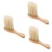 FRCOLOR 3pcs hair cleaning brush barber cleaning brush broken hair brush hairdressing cleaning brush salon haircut duster hairdressing cleaning duster neck duster hair clipper nylon shave