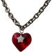 Oralgo Heart Motif Necklace - Stylish Collarbone Chain for Women & Girls | Perfect for Weddings Parties & Birthdays - Buy Online on GoSupps.com