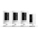 Ring Outdoor Camera Battery 3 pack (Stick Up Cam) + Ring Indoor Camera (2nd Gen) | Security Camera with 1080p HD Video Two-Way Talk alternative to CCTV system | 30-day free trial of Ring Protect White With Indoor Camera 3 Cameras