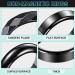 Genuine Hematite Rings Set - 24 Pieces Non-Magnetic Black Stone Rings for Negative Energy - Sizes 6-13 | Teen Girl Cool Jewelry - Buy Online on GoSupps.com