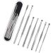 FRCOLOR 7pcs Ear Wax Removal Kit - Metal Ear Cleaners & Curette for Effective Ear Care - International Shipping Available - Buy Online on GoSupps.com
