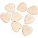20pcs Natural 25mm Unfinished Wood Heart Beads - Eco-Friendly DIY Craft Accessories - Buy Online on GoSupps.com