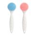 Silicone Facial Brush Silicone Face Cleansing Brush Device for Cleaning | Face Cleaner Manual Blackheads Dirt for Deeply Cleaning Pore Massaging