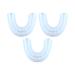 AutoBrush Silicone Brush Head Replacement - Adult and Kid Sizes, Compatible with All Whole Mouth Toothbrush Bodies (Ages 8-10, 3-Pack, Kids) Ages 8-10 (3-Pack) Kids