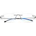 Vevesmundo Frameless Reading Glasses - Randlos Blue Light Filter Modern Titan Aid - Flexible 1.5x (Gray 1 Piece) - Buy Online on GoSupps.com