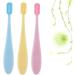 Gatuida 12-Part Soft Manual Toothbrush Set for Maternity Kids & Travel | Gentle Tongue Scraper & Training Brush - Buy Online on GoSupps.com