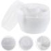 Lot de 2 Bo te Poudre de Voyage Blanche avec Houppette Douce pour B b Distributeur Compact et Portable Dosage Pr cis pour Soins Peau Sensibles Sortie et Maison - Buy Online on GoSupps.com