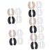 Gatuida 20 Pairs Anti-wear Stickers for High Heels Heel Cushion Support Metatarsal Foot Pad Shoe Insert Arch Support Insoles Dress Shoes for Women Heels Pad for Heel Sandals Follow up Miss