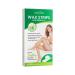 AUBLINTO VLIESTRING CALE WORLD Warm wax and sugar paste skin -friendly simple hair removal pure cold wax strips Any type of depilation on leg breast back Intimate area & face aloe vera unit size