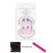 Sethexy Abstract Stiletto False Nails - Nude Pink & Blue Leopard 24pc Acrylic Press-On Nail Tips for Women & Girls - Buy Online on GoSupps.com